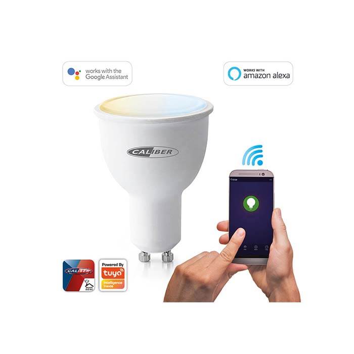 Ampoule Caliber GU10 Smart Home LED blanc froid/chaud