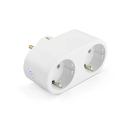 Prise Wi-Fi Smart Home Caliber à 2 sorties