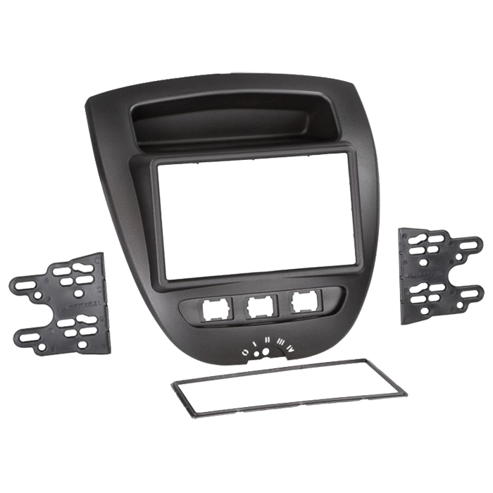 Cadre 2-DIN pour Aygo, C1 et Peugeot 107 2004-2014