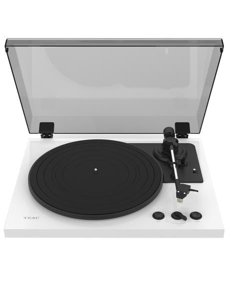 TEAC TN-175-W Platine Vinyle (Blanc)