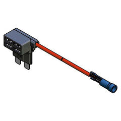 Ampire porte-fusible pour fusible ATO 10A (ACU) - 1 pièce