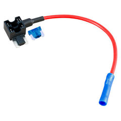 Ampire prise pour fusible mini à profil bas 10A (ACN) - 1 pièce