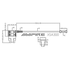 Ampire prise pour fusible mini à profil bas 10A (ACN) - 1 pièce