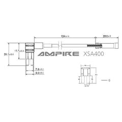 Ampire porte-fusible pour fusible MICRO2 10A (ACZ) - 1 pièce