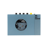 We Are Rewind Cassette player w. Bluetooth (Blue)