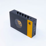 We Are Rewind Cassette Player w. Bluetooth (Black/Yellow)