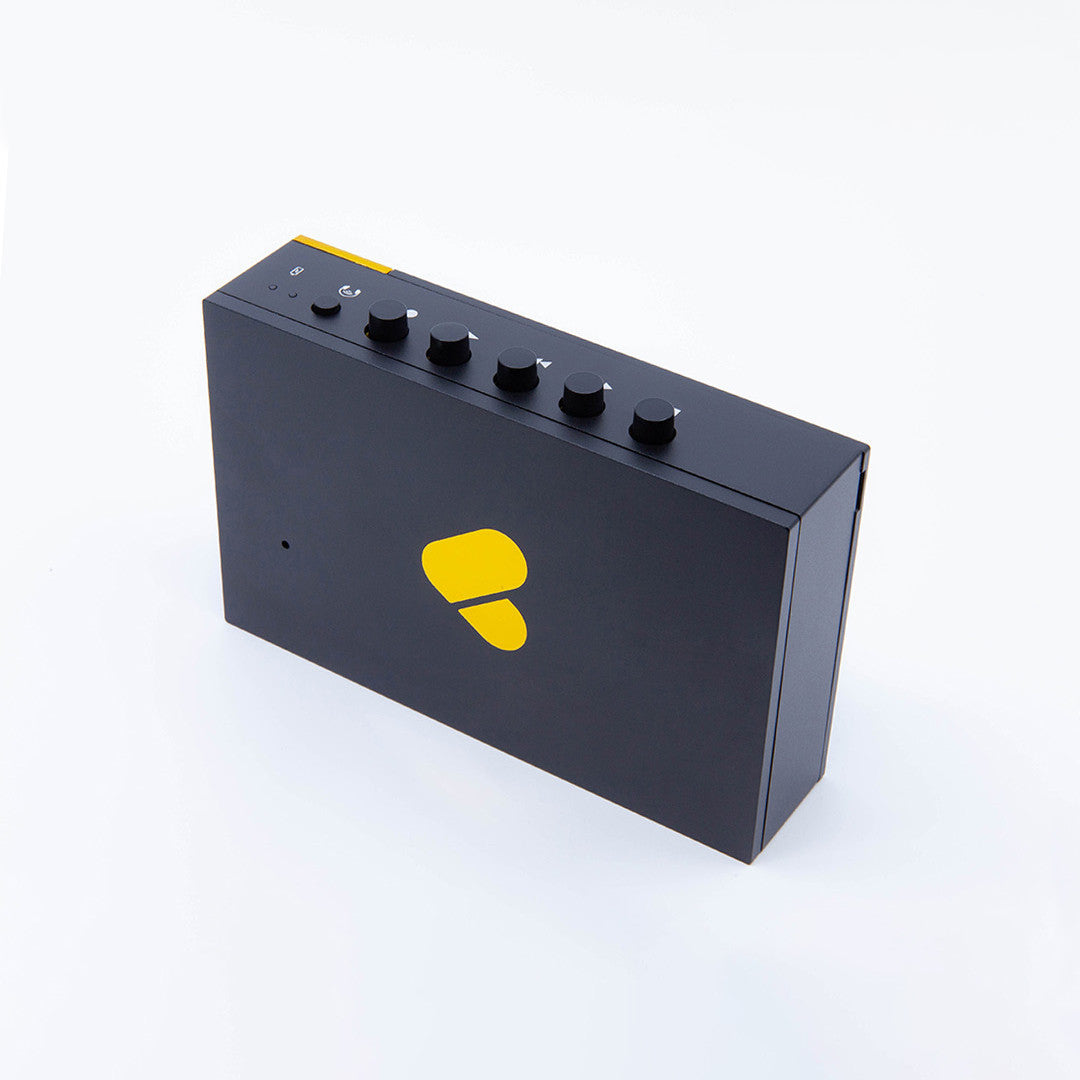 We Are Rewind Cassette Player w. Bluetooth (Black/Yellow)