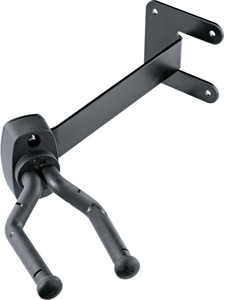K&M 16255 Support mural Guitares blk