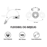 Support de téléphone portable flexible Avant avec ventouse