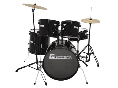 DiMavery DS-200 Kit de Batterie, Noir