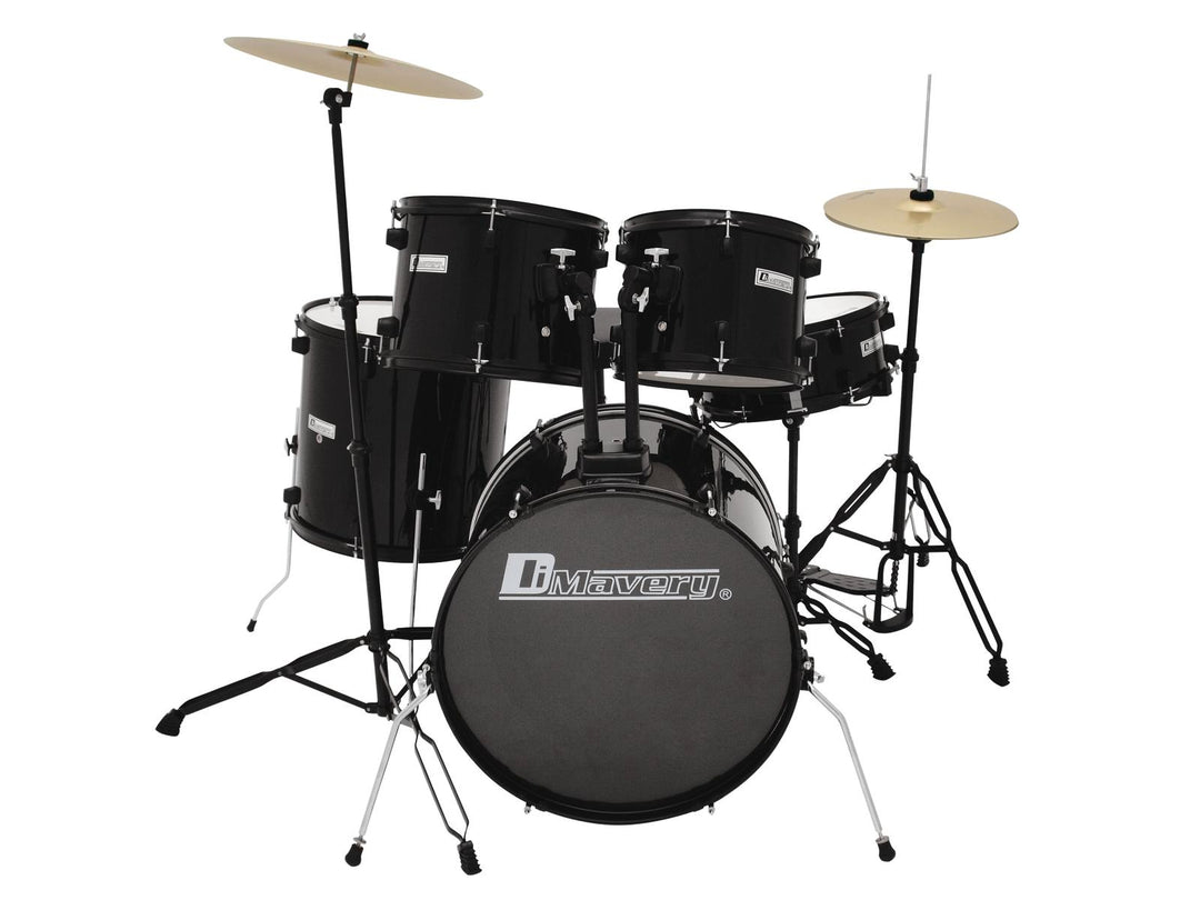 DiMavery DS-200 Kit de Batterie, Noir