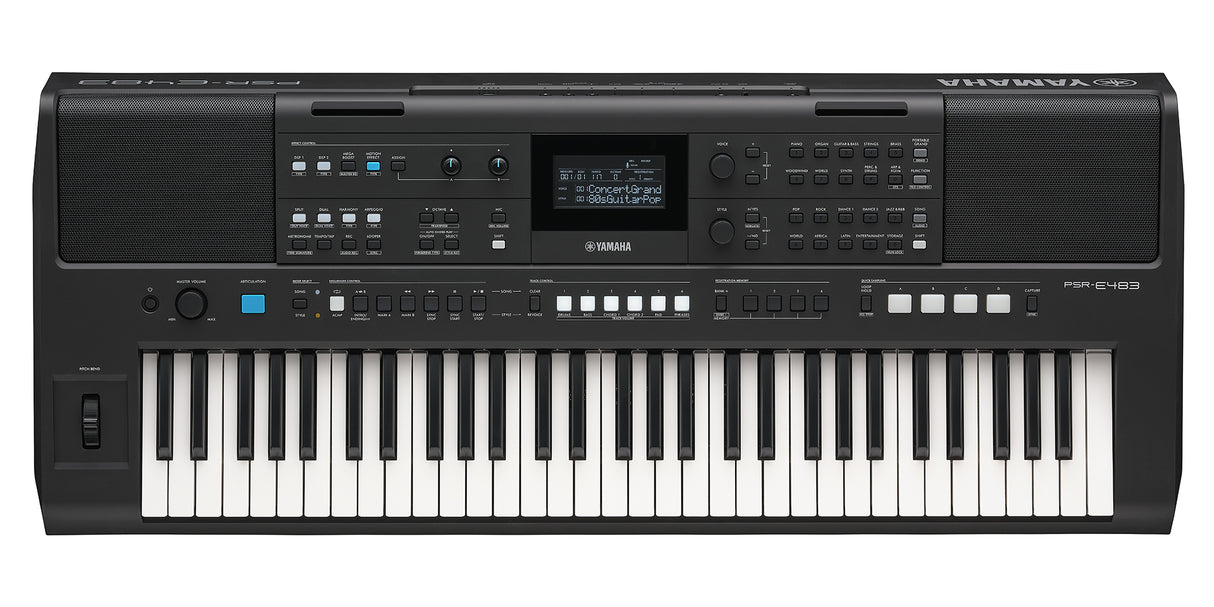 Yamaha PSR-E483 Keyboards (Black)