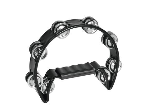 DiMavery TN-2 Tambourin en plastique (Noir)