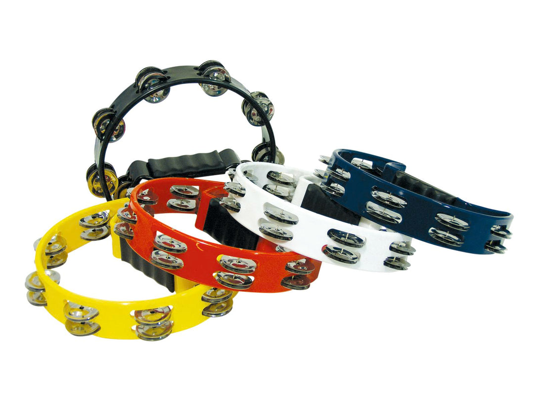 DiMavery TN-2 Tambourin en plastique (Noir)