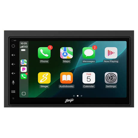Écran Stinger 6,8" avec Carplay/Android Auto sans fil