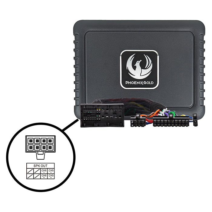 Phoenix Gold kit amplificateur DSP BMW 2005-2019 système HIFI