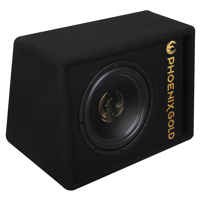 Phoenix Gold caisson de basses actif 10" avec câbles et télécommande