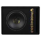 Phoenix Gold caisson de basses actif 10" avec câbles et télécommande