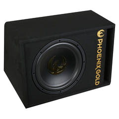 Phoenix Gold caisson de basses actif 12" avec câbles et télécommande