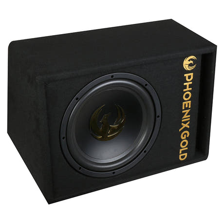 Phoenix Gold caisson de basses actif 12" avec câbles et télécommande
