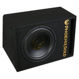 Phoenix Gold caisson de basses actif 12" avec câbles et télécommande