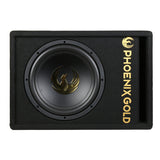 Phoenix Gold caisson de basses actif 12" avec câbles et télécommande