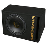 Phoenix Gold caisson de basses actif 12" avec câbles et télécommande