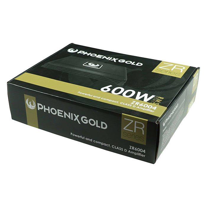 Amplificateur Phoenix Gold série ZR 4 canaux, 600W