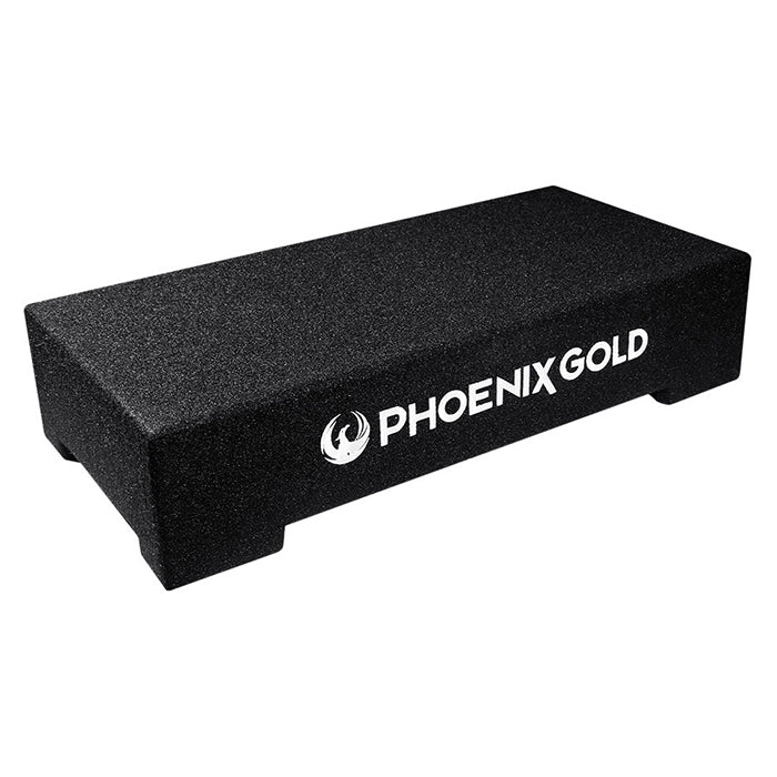 Phoenix Gold 2X8" 250 W RMS 2 Ohm subwoofer passif box