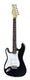 DiMavery ST-203 Electric Guitar LH, Black