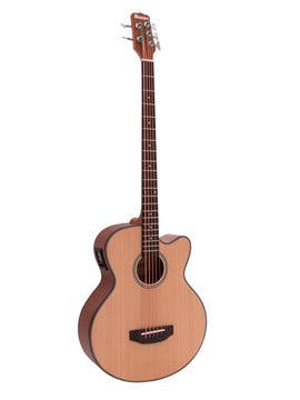 DiMavery AB-455 Basse acoustique, 5 cordes, Naturel