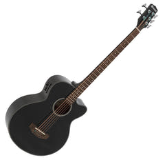 DiMavery AB-455 Basse acoustique, 5 cordes, Noir
