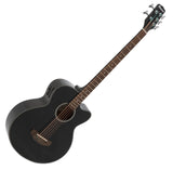 DiMavery AB-455 Acoustic Bass, 5-string, Black 