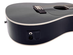 DiMavery DR-612 Guitare Western 12-strenget (Noir)