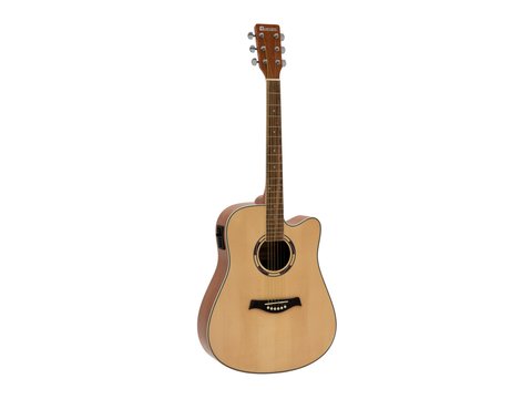 DiMavery JK-500 Guitare Western (Naturel)