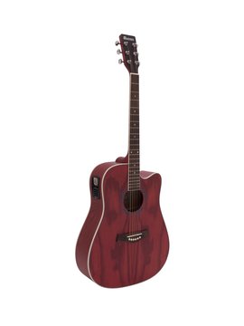 DiMavery JK-510 Guitare Western (Grainé)