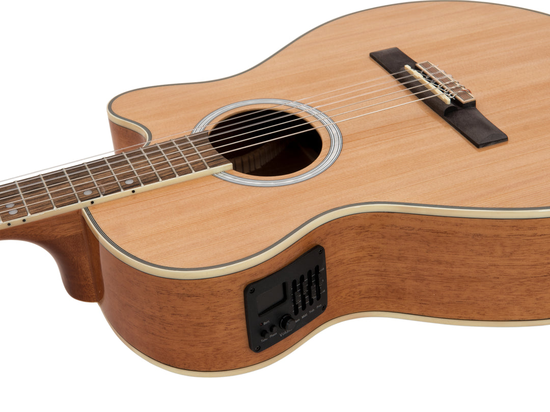 DiMavery CN-500 Guitare classique espagnole (Naturel)