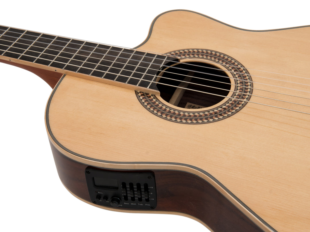 DiMavery TB-100 Guitare classique espagnole (Naturel)