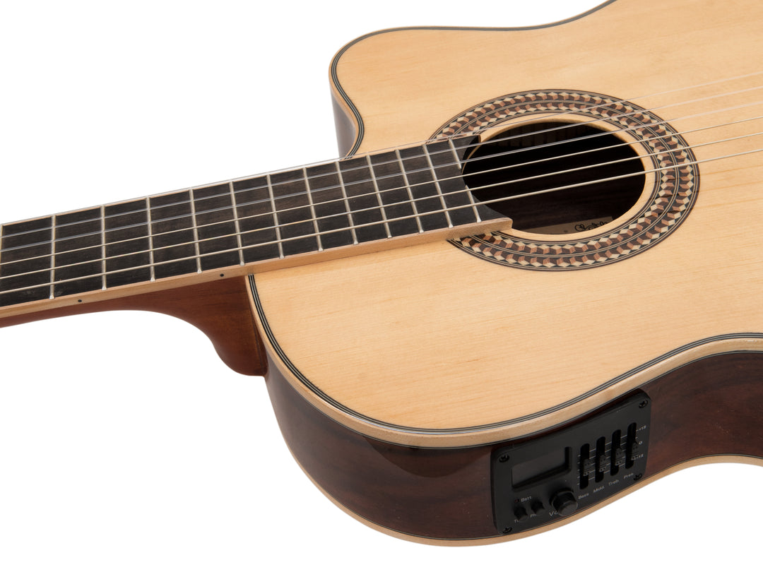 DiMavery TB-100 Guitare classique espagnole (Naturel)