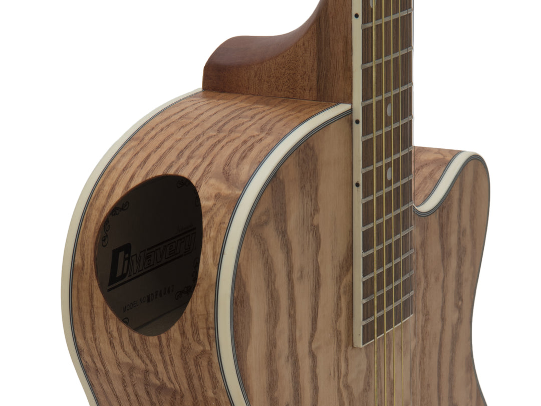 DiMavery SP-100 Guitare Western (Naturel)