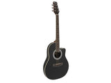 DiMavery RB-300 Guitare Roundback (Noir)