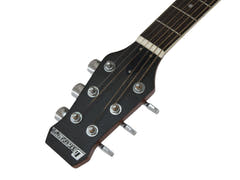 DiMavery RB-300 Guitare Roundback (Noir)