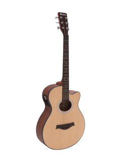 DiMavery AW-400 Western Guitar - Natural