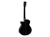 DiMavery AW-400 Guitare Western (Noir)