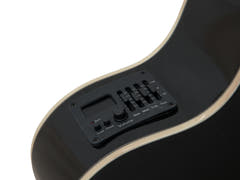 DiMavery AW-400 Guitare Western (Noir)