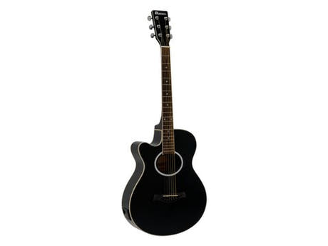 DiMavery AW-400 Guitare Western LH (Noir)