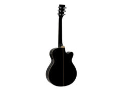 DiMavery AW-400 Guitare Western LH (Noir)