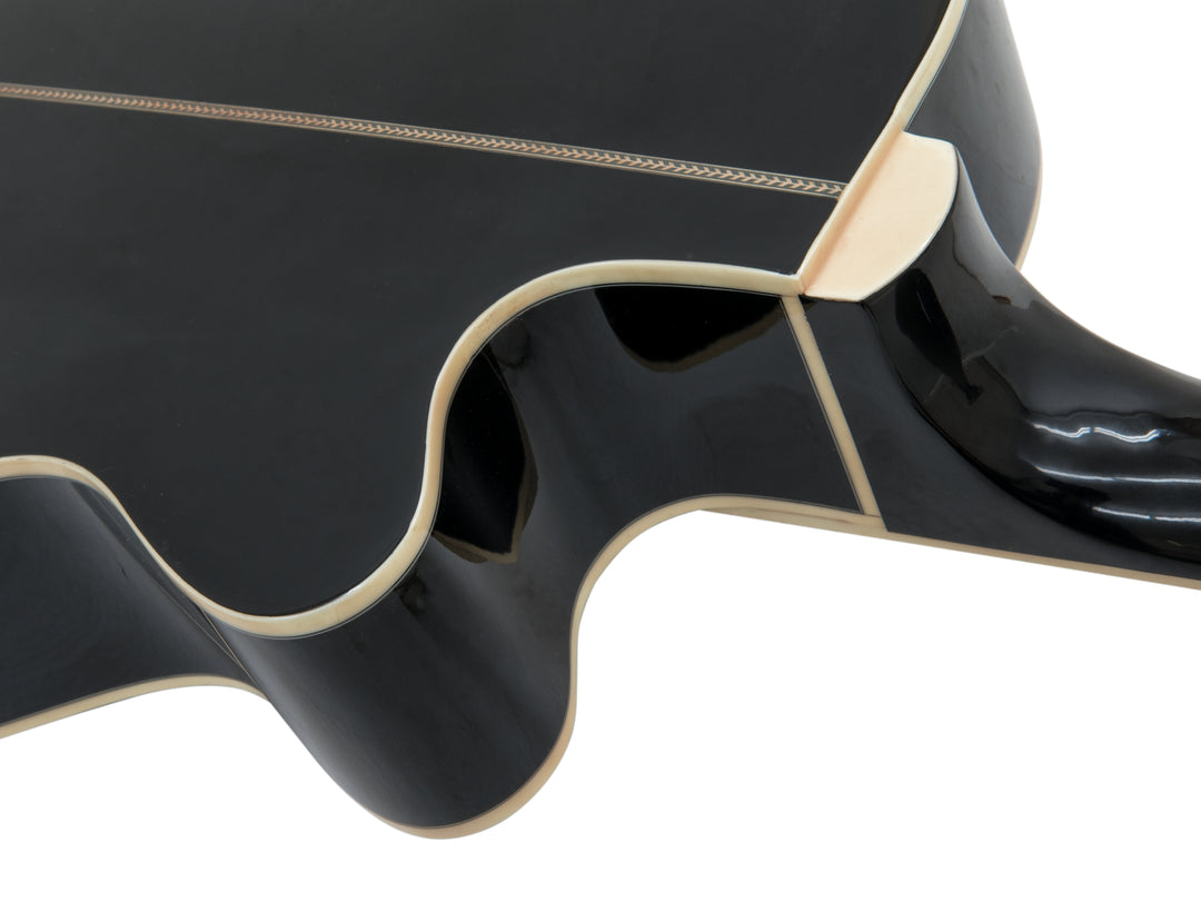 DiMavery AW-400 Guitare Western LH (Noir)