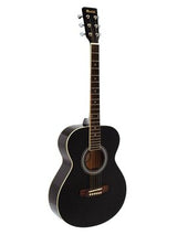 DiMavery AW-303 Western Guitar - Black