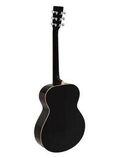 DiMavery AW-303 Guitare Western - Noir